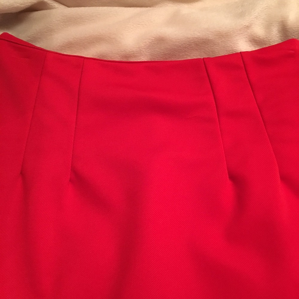 Pretty Red Tailored Skirt. Size Medium. New🎊Host Pick🎊 - Picture 8 of 8